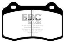 Carica l&#39;immagine nel visualizzatore di Gallery, Pastiglie Freni EBC Ultimax Anteriore FIAT Coupe 2.0 Turbo 20v Cv 220 dal 1996 al 2000 Pinza Brembo Diametro disco 305mm