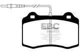 Pastiglie Freni EBC Ultimax Anteriore PEUGEOT 406 Coupe 2.2 TD Cv  dal 2001 al 2004 Pinza Brembo Diametro disco 305mm