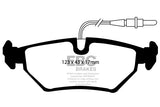 Pastiglie Freni EBC Ultimax Posteriore CITROEN Evasion 1.9 TD Cv  dal 1995 al 2000 Pinza ATE Diametro disco 295mm