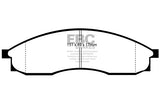 Pastiglie Freni EBC Ultimax Anteriore NISSAN Maxima 3 Cv  dal 1991 al 1994 Pinza  Diametro disco 280mm