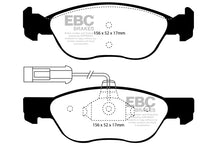Load image into Gallery viewer, Pastiglie Freni EBC Ultimax Anteriore FIAT Barchetta 1.8 Cv  dal 1995 al 1999 Pinza ATE Diametro disco 257mm