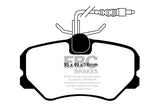 Pastiglie Freni EBC Ultimax Anteriore CITROEN ZX 2.0 Cv  dal 1992 al 1998 Pinza Girling/TRW Diametro disco 283mm