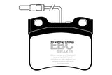 Pastiglie Freni EBC Ultimax Anteriore CITROEN AX 1.0 Cv  dal 1989 al 1997 Pinza ATE Diametro disco 238mm