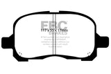 Pastiglie Freni EBC Ultimax Anteriore TOYOTA Corolla AE111 1.6 Cv  dal 1997 al 1999 Pinza  Diametro disco 0mm