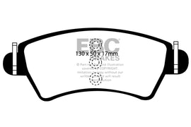 Pastiglie Freni EBC Ultimax Anteriore CITROEN Xsara 1.8 Cv  dal 1998 al 2000 Pinza Bosch Diametro disco 266mm