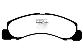 Pastiglie Freni EBC Ultimax Anteriore FORD Excursion 5.4 Cv  dal 2000 al 2002 Pinza  Diametro disco 331mm
