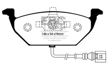 Load image into Gallery viewer, Pastiglie Freni EBC Ultimax Anteriore SEAT Altea 1.2 Turbo Cv  dal 2010 al 2016 Pinza VW Diametro disco 280mm