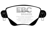 Pastiglie Freni EBC Ultimax Posteriore FORD Mondeo Estate (Mk3) 1.8 Cv  dal 2000 al 2004 Pinza Bosch Diametro disco 280mm