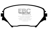 Pastiglie Freni EBC Ultimax Anteriore TOYOTA Rav 4 XA20 1.8 Cv  dal 2000 al 2006 Pinza Akebono Diametro disco 275mm