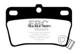 Pastiglie Freni EBC Ultimax Posteriore TOYOTA Rav 4 XA20 1.8 Cv  dal 2000 al 2006 Pinza Akebono Diametro disco 303mm