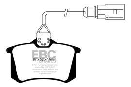 Pastiglie Freni EBC Ultimax Posteriore FORD Galaxy (Mk1) 1.9 TD Cv  dal 1997 al 2002 Pinza Girling/TRW Diametro disco 268mm