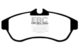Pastiglie Freni EBC Ultimax Anteriore CITROEN C2 1.4 Cv 75 dal 2003 al 2009 Pinza TRW Diametro disco 266mm