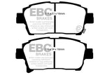 Pastiglie Freni EBC Ultimax Anteriore TOYOTA bB 1.3 Cv  dal 2000 al 2005 Pinza  Diametro disco 0mm