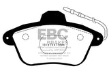 Pastiglie Freni EBC Ultimax Posteriore RENAULT Alpine A610 3.0 Turbo Cv  dal 1991 al 1996 Pinza Bendix Diametro disco 300mm