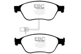 Pastiglie Freni EBC Ultimax Anteriore VOLKSWAGEN Phaeton 3.0 TD Cv 225 dal 2004 al 2006 Pinza ATE Diametro disco 360mm