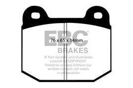 Pastiglie Freni EBC Ultimax Posteriore NISSAN 350Z 3.5 Cv  dal 2003 al 2009 Pinza Brembo Diametro disco 322mm