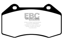 Load image into Gallery viewer, Pastiglie Freni EBC Ultimax Anteriore OPEL Corsa (D) OPC 1.6 Turbo Cv 207 dal 2011 al 2014 Pinza Brembo Diametro disco 305mm