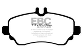 Pastiglie Freni EBC Ultimax Anteriore MERCEDES-BENZ Vaneo 1.6 Cv  dal 2002 al 2006 Pinza Girling/TRW Diametro disco 270mm