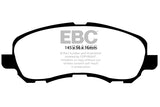 Pastiglie Freni EBC Ultimax Anteriore MITSUBISHI ASX 1.6 Cv  dal 2010 al 2012 Pinza Akebono Diametro disco 294mm