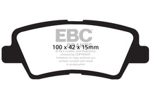 Carica l&#39;immagine nel visualizzatore di Gallery, Pastiglie Freni EBC Ultimax Posteriore HYUNDAI i-10 1 Cv  dal 2014 al 2019 Pinza  Diametro disco 0mm