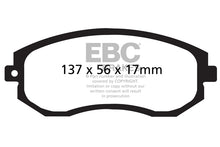 Carica l&#39;immagine nel visualizzatore di Gallery, Pastiglie Freni EBC Ultimax Anteriore TOYOTA GT86 2 Cv 200 dal 2012 al 2021 Pinza Tokico Diametro disco 294mm