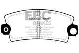 Pastiglie Freni EBC Ultimax Posteriore FIAT 130 2.9 Cv  dal 1970 al 1971 Pinza Bendix Diametro disco 0mm