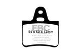 Pastiglie Freni EBC Ultimax Posteriore CITROEN GS 1.0 Cv  dal 1972 al 1973 Pinza Citroen Diametro disco 0mm