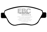 Pastiglie Freni EBC Ultimax Anteriore OPEL Corsa (D) 1.3 TD Cv 90 dal 2006 al 2014 Pinza Bosch Diametro disco 284mm