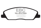 Pastiglie Freni Sportive EBC Verdi Anteriore FORD Mustang (5th Generation) 3.7 Cv  dal 2010 al 2014 Pinza  Diametro disco 316mm