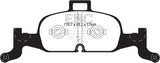 Pastiglie Freni Sportive EBC Verdi Anteriore AUDI A4 Allroad quattro Mk2 2.0 TD Cv 163 dal 2016 al 2020 Pinza ATE Diametro disco 338mm