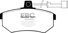 Carica l&#39;immagine nel visualizzatore di Gallery, Pastiglie Freni Sportive EBC Verdi Anteriore AUDI 100 1.8 Cv  dal 1982 al 1984 Pinza Girling/TRW Diametro disco 256mm