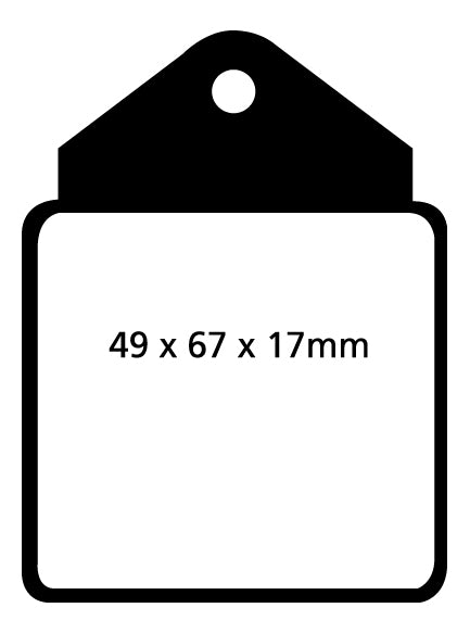 Kit EBC Pastiglie Freni e Dischi Freno Posteriore JAGUAR 420 4.2