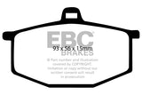 Pastiglie Freni EBC Ultimax Anteriore RENAULT 4 0.9 Cv  dal 1982 al 1986 Pinza Girling/TRW Diametro disco 228mm