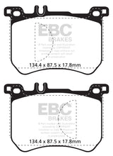 Carica l&#39;immagine nel visualizzatore di Gallery, Pastiglie Freni EBC Rosse Anteriore MERCEDES-BENZ Classe S (W222) S300 D Hybrid  Cv 231 dal 2013 al 2017 Pinza Brembo Diametro disco 0mm