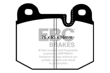 Load image into Gallery viewer, Pastiglie Freni EBC Ultimax Anteriore BMW Serie 3 (E21) 315 1.6 Cv  dal 1981 al 1984 Pinza ATE Diametro disco 255mm