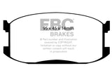 Pastiglie Freni EBC Ultimax Anteriore MAZDA 323 1.1 Cv  dal 1981 al 1985 Pinza Sumitomo Diametro disco 228mm