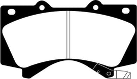 Pastiglie Freni Sportive EBC Gialle Anteriore TOYOTA Landcruiser 5.7 Cv  dal 2016 al 2021 Pinza  Diametro disco 355mm