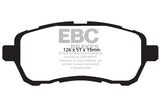 Pastiglie Freni Sportive EBC Gialle Anteriore MAZDA 2 1.3 Cv  dal 2007 al 2014 Pinza TRW Diametro disco 258mm