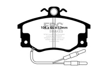 Load image into Gallery viewer, Pastiglie Freni EBC Ultimax Anteriore LANCIA Delta 1.6 GT Cv 105 dal 1983 al 1993 Pinza Girling/TRW Diametro disco 257mm