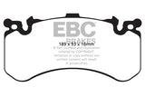 Pastiglie Freni Sportive EBC Gialle Anteriore AUDI A8 quattro D4/4H 6.3 W12 Cv 500 dal 2010 al 2017 Pinza Brembo Diametro disco 400mm