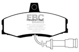 Pastiglie Freni EBC Ultimax Anteriore FORD Sierra 1.6 Cv  dal 1982 al 1986 Pinza Girling/TRW Diametro disco 240mm