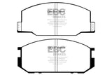 Pastiglie Freni EBC Ultimax Anteriore LOTUS Eclat Excel 2.2 Cv  dal 1982 al 2022 Pinza Akebono Diametro disco 258mm