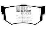 Pastiglie Freni EBC Ultimax Posteriore HONDA Accord AD 1.8 Cv  dal 1984 al 1986 Pinza Tokico Diametro disco 239mm