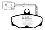 Pastiglie Freni EBC Ultimax Posteriore FORD Granada Mk3 2.0 Cv  dal 1992 al 1994 Pinza Girling/TRW Diametro disco 253mm