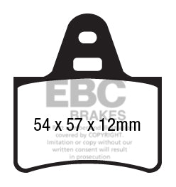 Pastiglie Freni EBC Ultimax Posteriore CITROEN Axel 0.7 Cv  dal 1984 al 1990 Pinza  Diametro disco 0mm