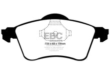 Carica l&#39;immagine nel visualizzatore di Gallery, Pastiglie Freni EBC Extra-Duty Verdi Serie 6000 Anteriore VOLKSWAGEN Caravelle 2.5 Cv  dal 1996 al 1999 Pinza ATE Diametro disco 300mm