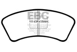 Pastiglie Freni EBC Ultimax Anteriore MAZDA 323 1.6 Cv  dal 1986 al 1989 Pinza  Diametro disco 0mm