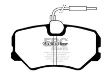 Carica l&#39;immagine nel visualizzatore di Gallery, Pastiglie Freni EBC Ultimax Anteriore CITROEN Saxo VTS 1.6 Cv  dal 1996 al 2003 Pinza Girling/TRW Diametro disco 247mm