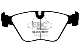 Pastiglie Freni EBC Ultimax Anteriore BMW Serie 5 (E34) 518 1.8 Cv  dal 1988 al 1996 Pinza ATE Diametro disco 302mm