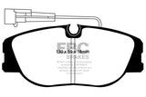 Pastiglie Freni EBC Ultimax Anteriore ALFA ROMEO 155 2.0 TS Cv 150 dal 1995 al 1998 Pinza Girling/TRW Diametro disco 284mm